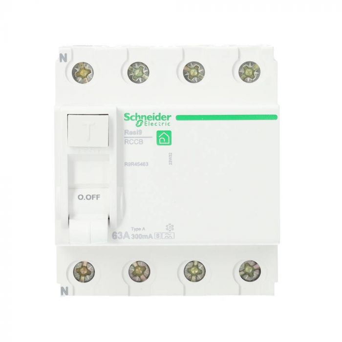 Schneider Electric Aardlekschakelaar 4-polig 63A 300mA Type A (R9R45463 ...