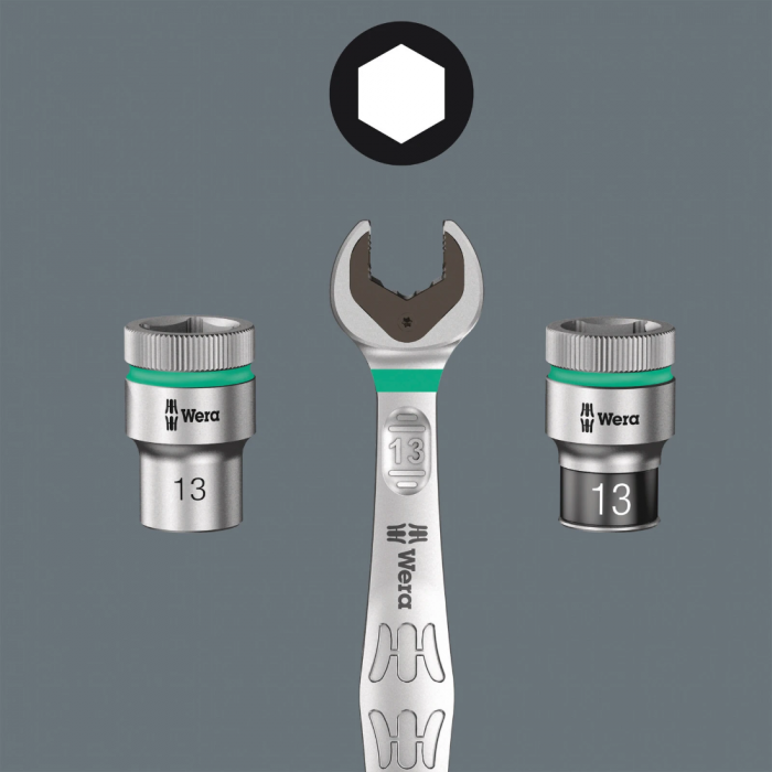 Wera bitdoppenset 8740 C HF 1 Zyklop inbus met vasthoudfunctie - 9-delig (05004201001)