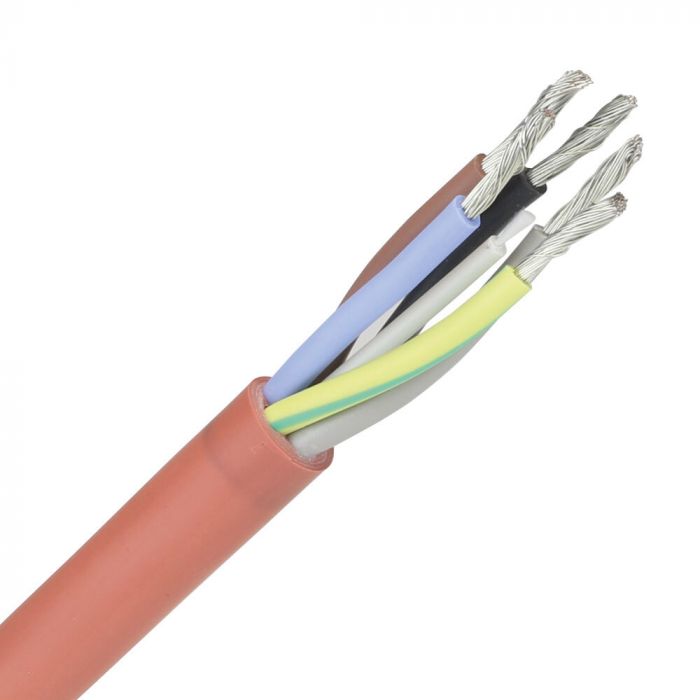 Helukabel SIHF siliconenkabel 5x1.5mm2 per rol 100 meter