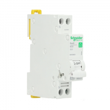 Schneider Electric installatieautomaat 1-polig+nul 20A B-kar (R9P09620)