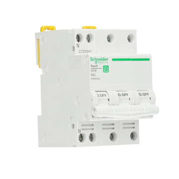 Schneider Electric krachtgroep 3-polig+nul 32A B-kar (R9P09732)