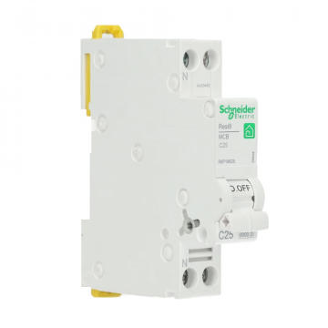 Schneider Electric installatieautomaat 1-polig+nul 25A C-kar (R9P19625)