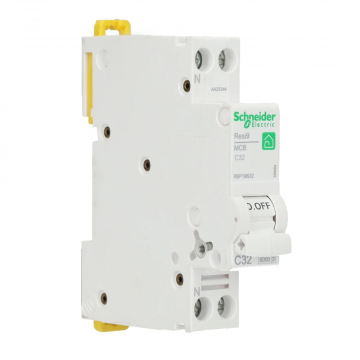 Schneider Electric installatieautomaat 1-polig+nul 32A C-kar (R9P19632)