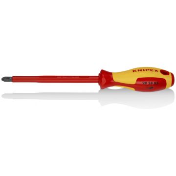 KNIPEX kruiskopschroevendraaier 205mm PH 2 1000V(98 24 02)